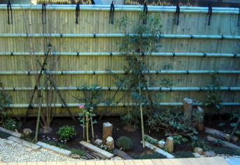 木組みの家「高円寺の家」庭