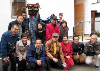 木組みの家「高円寺の家」たまいれの儀集合写真