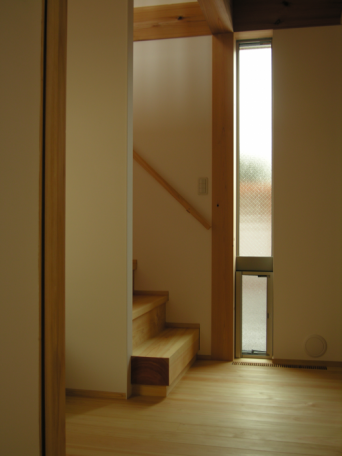 木組みの家「高円寺の家」階段の仕掛