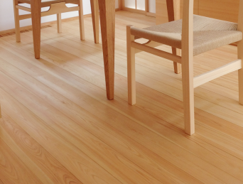 木組みの家「高円寺の家」食事室床