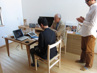 木組みの家「高円寺の家」お住まい内覧会の様子1