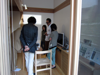 木組みの家「高円寺の家」お住まい内覧会の様子2