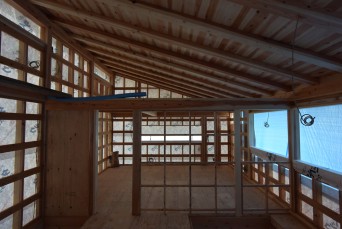 木組みの家「松本城のみえる家」構造見学会報告2